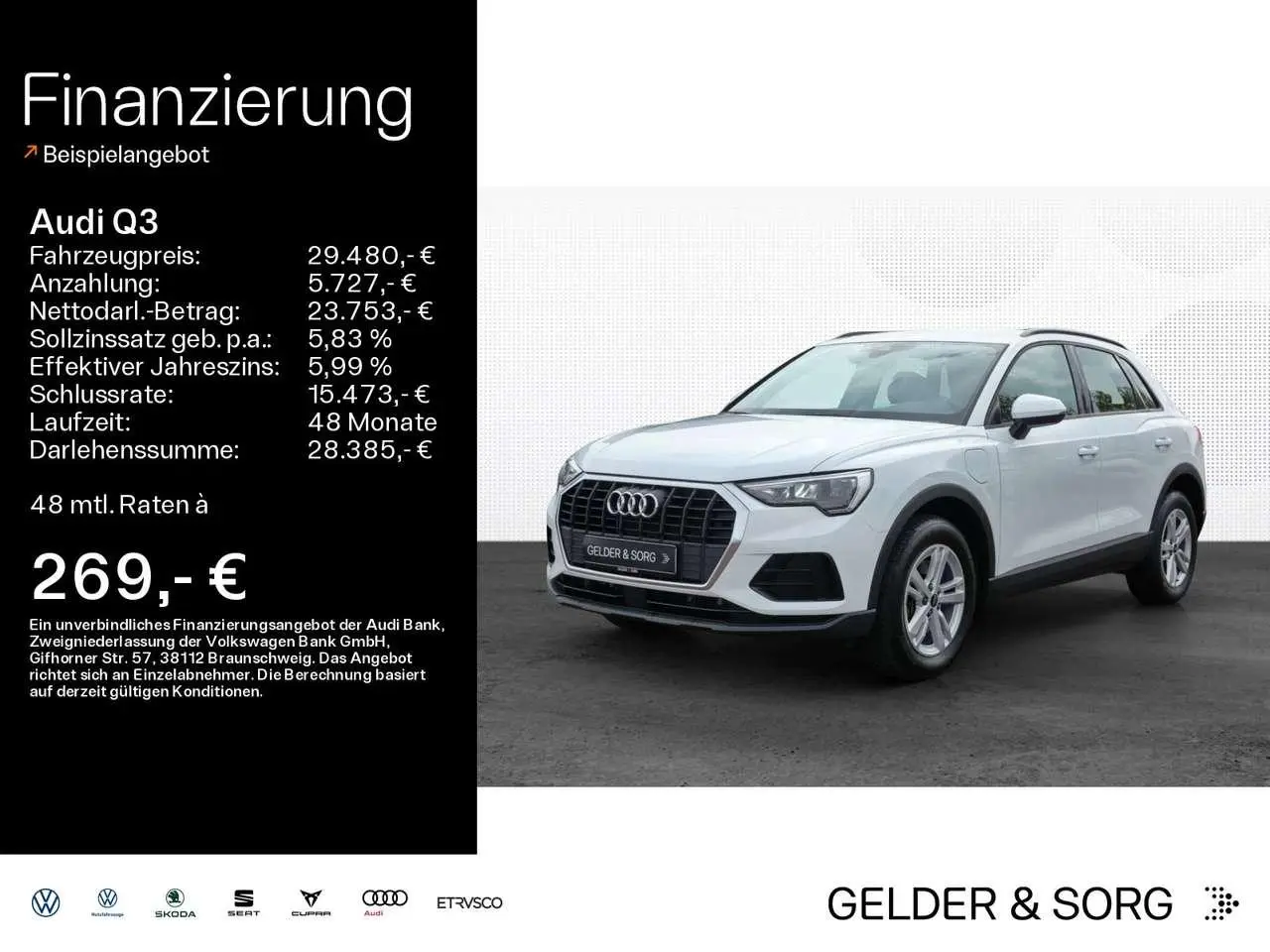 Photo 1 : Audi Q3 2022 Hybride