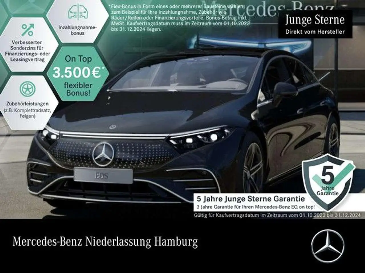 Photo 1 : Mercedes-benz Eqs 2024 Electric