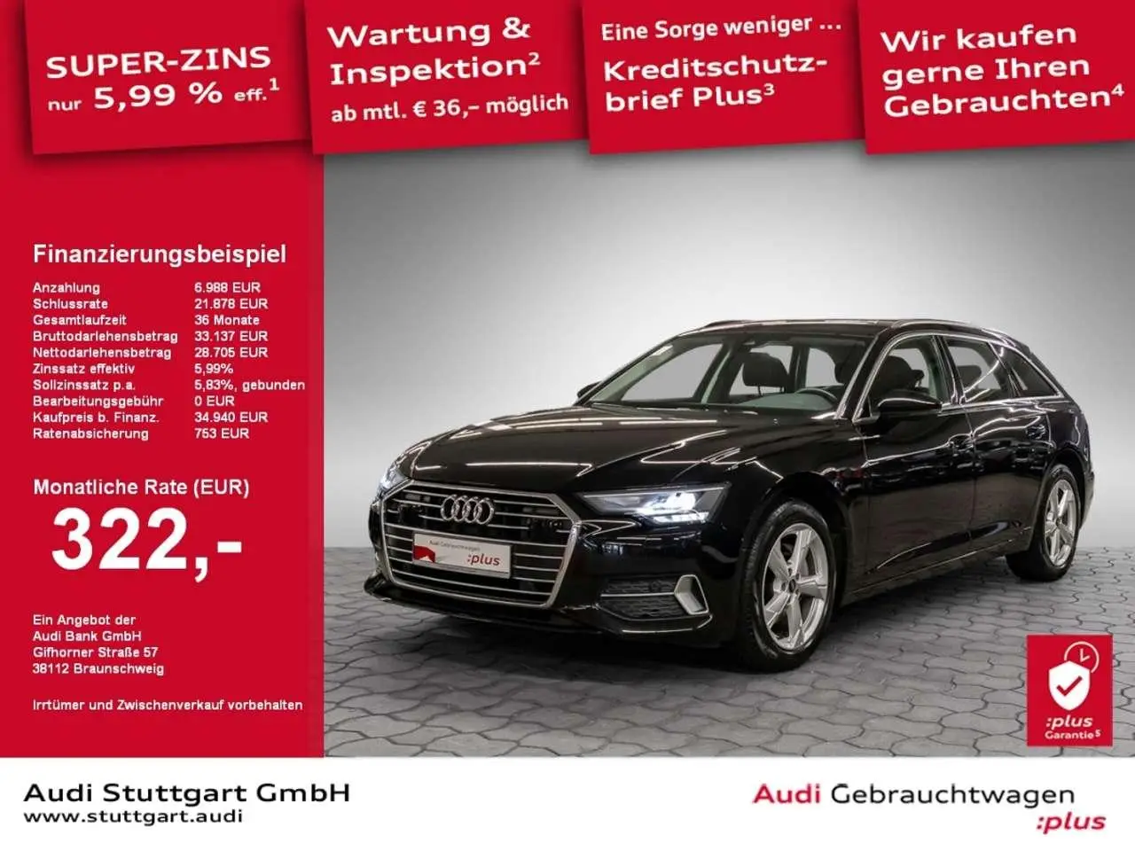 Photo 1 : Audi A6 2021 Diesel