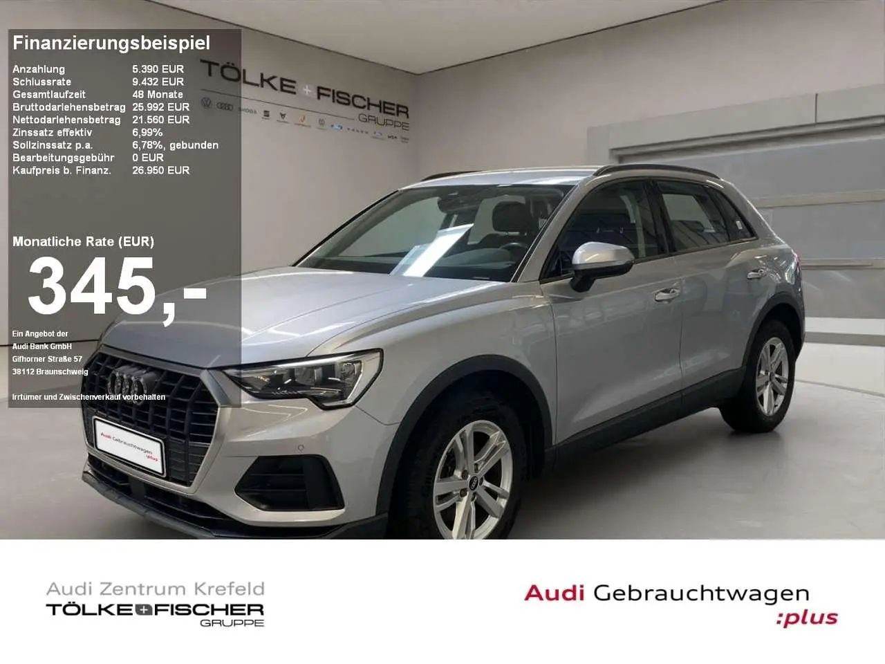 Photo 1 : Audi Q3 2021 Diesel