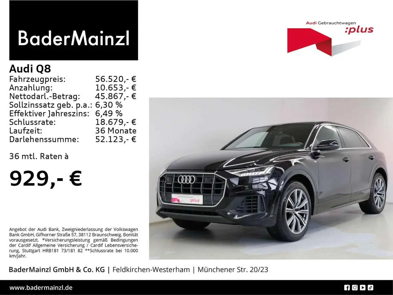 Photo 1 : Audi Q8 2021 Hybrid