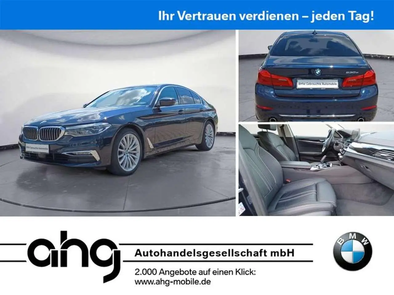 Photo 1 : Bmw Serie 5 2019 Hybride