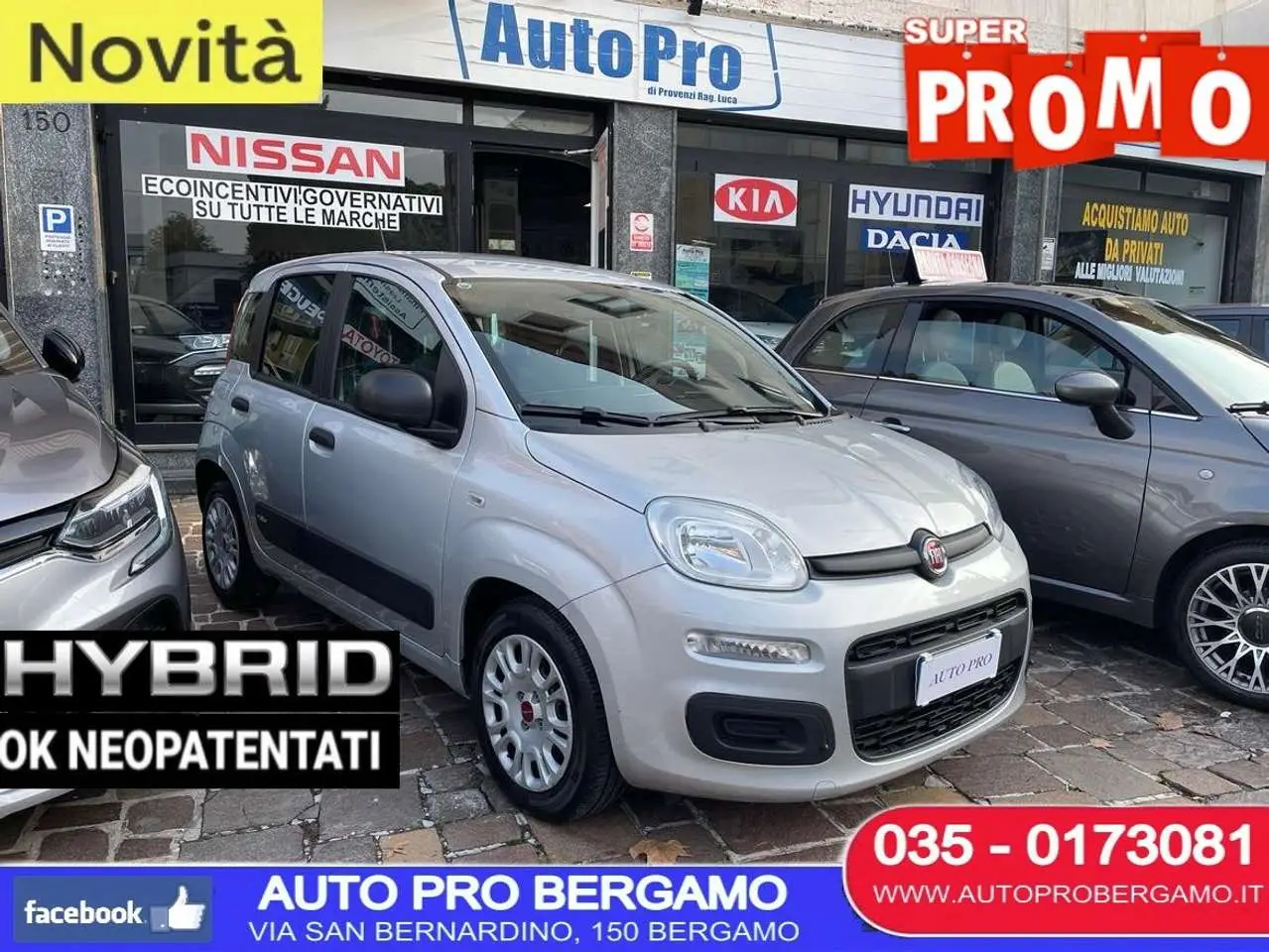 Photo 1 : Fiat Panda 2021 Hybride