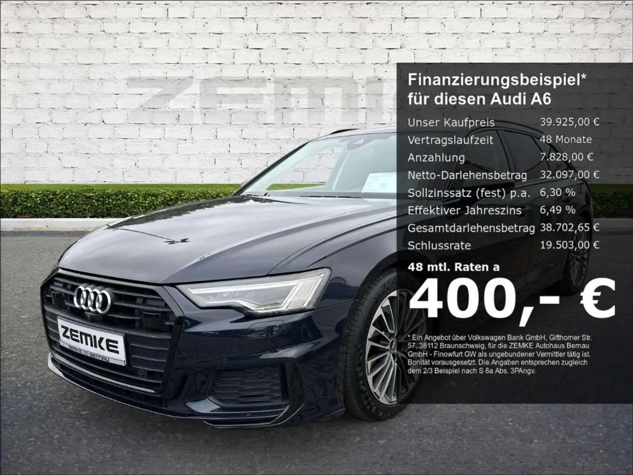 Photo 1 : Audi A6 2021 Hybride