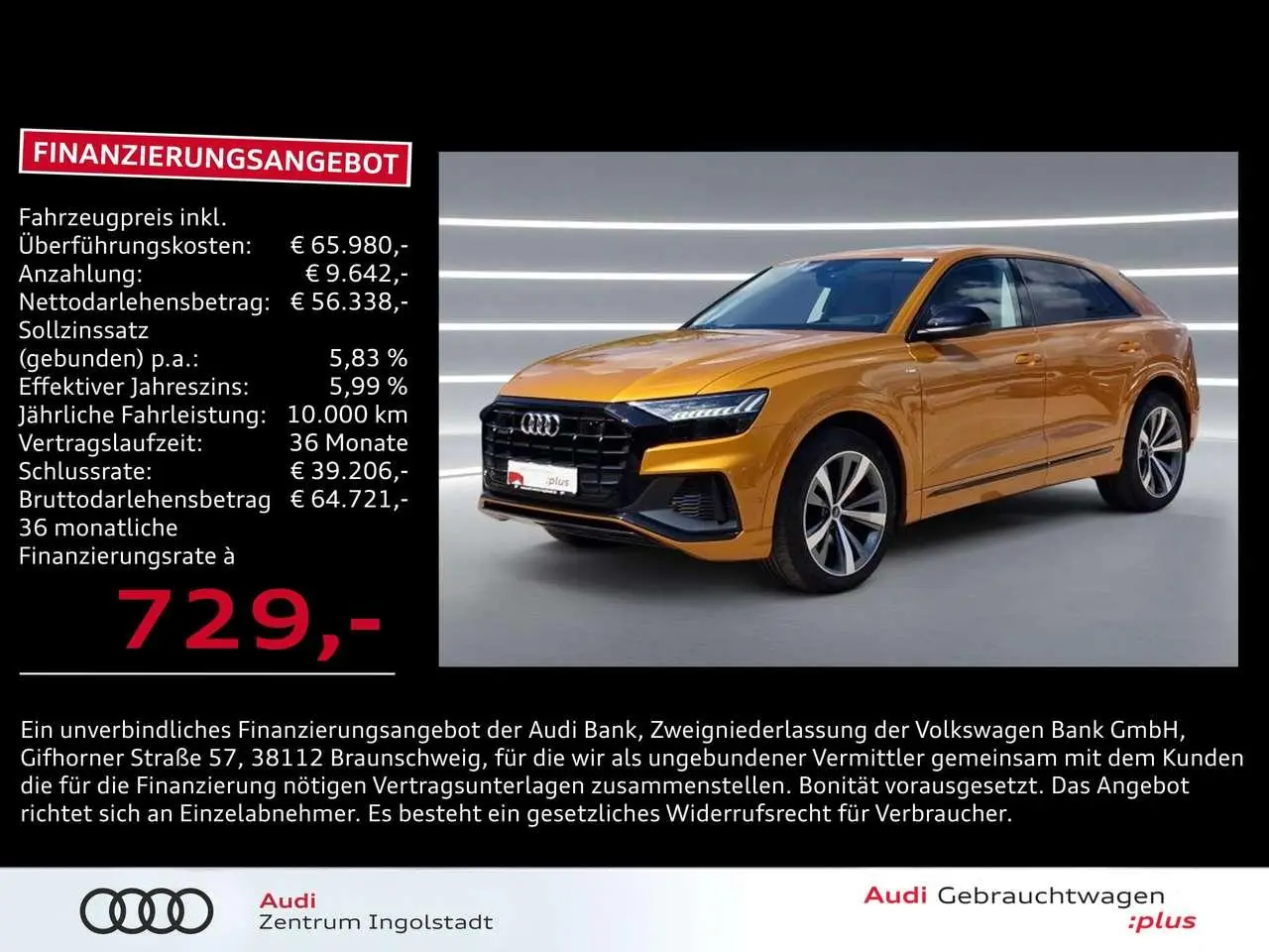 Photo 1 : Audi Q8 2021 Diesel