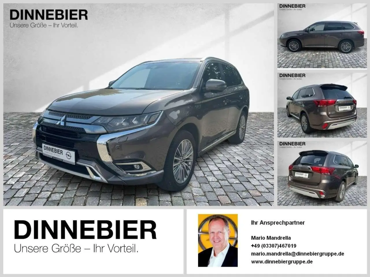 Photo 1 : Mitsubishi Outlander 2019 Hybride