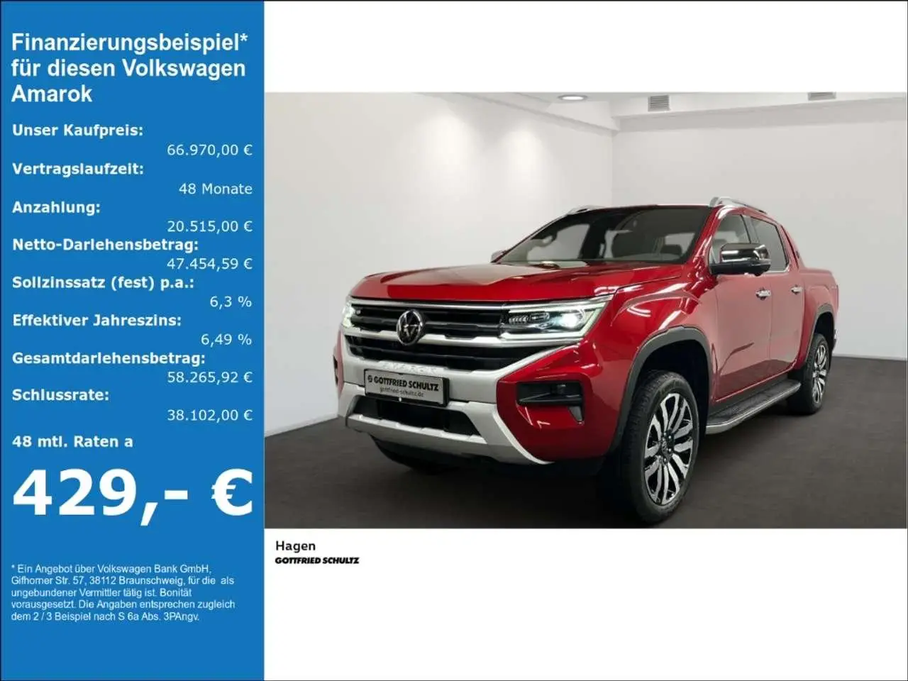 Photo 1 : Volkswagen Amarok 2024 Diesel