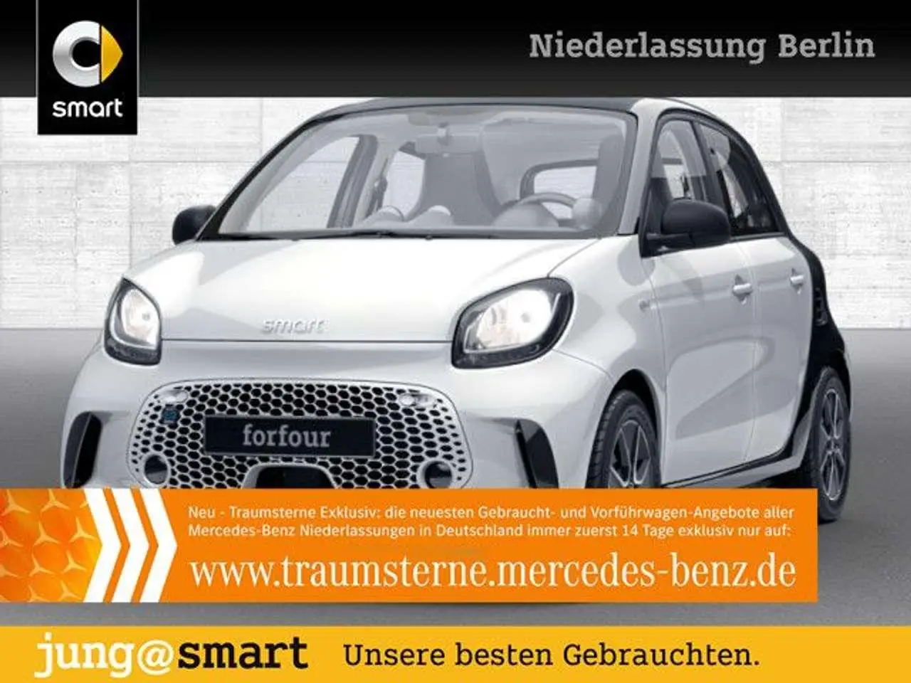 Photo 1 : Smart Forfour 2021 Électrique