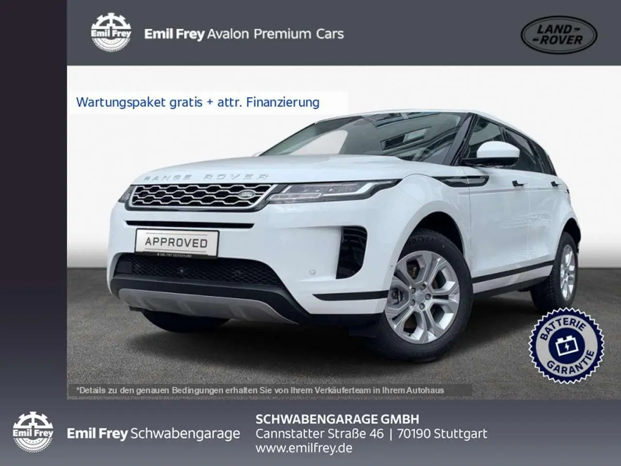 Photo 1 : Land Rover Range Rover Evoque 2021 Hybride