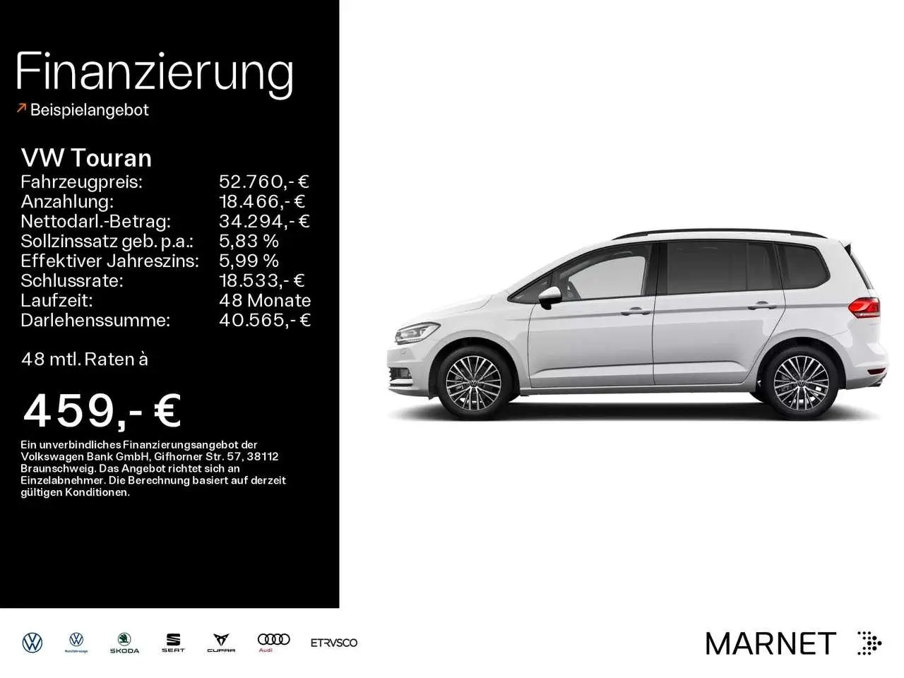 Photo 1 : Volkswagen Touran 2024 Diesel