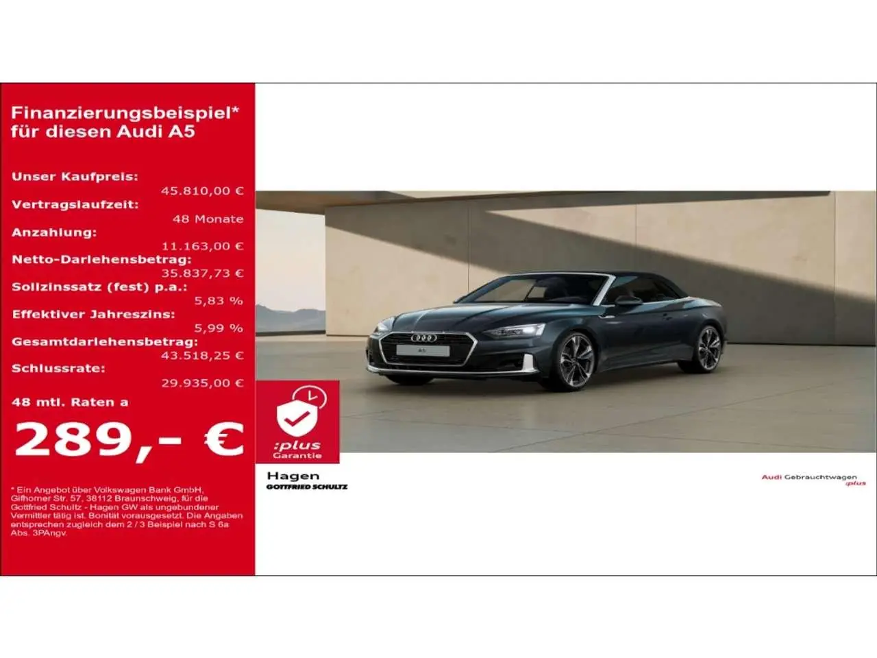 Photo 1 : Audi A5 2024 Petrol