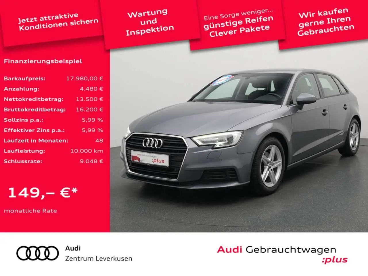 Photo 1 : Audi A3 2019 Diesel