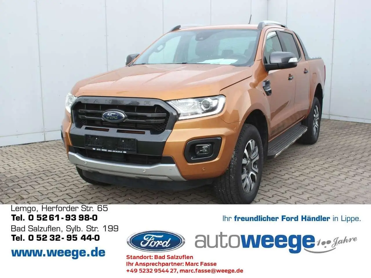 Photo 1 : Ford Ranger 2019 Diesel