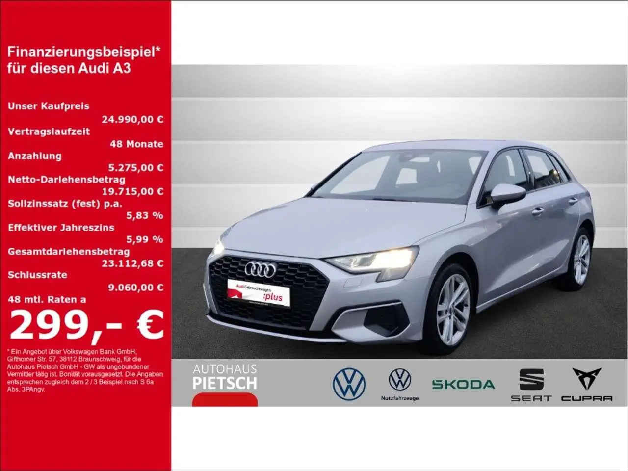 Photo 1 : Audi A3 2020 Diesel