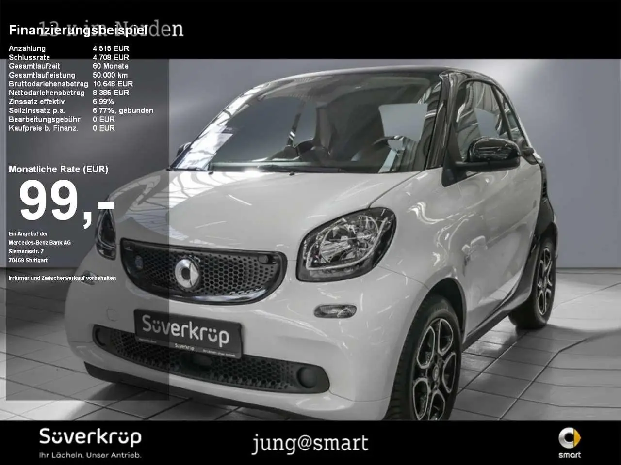 Photo 1 : Smart Fortwo 2019 Électrique