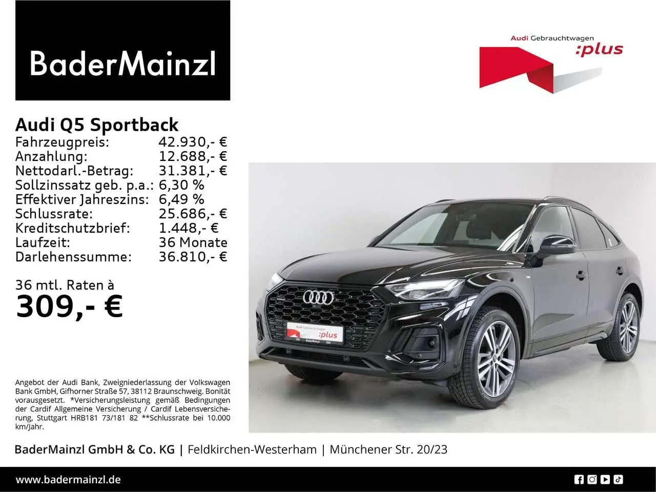 Photo 1 : Audi Q5 2023 Petrol