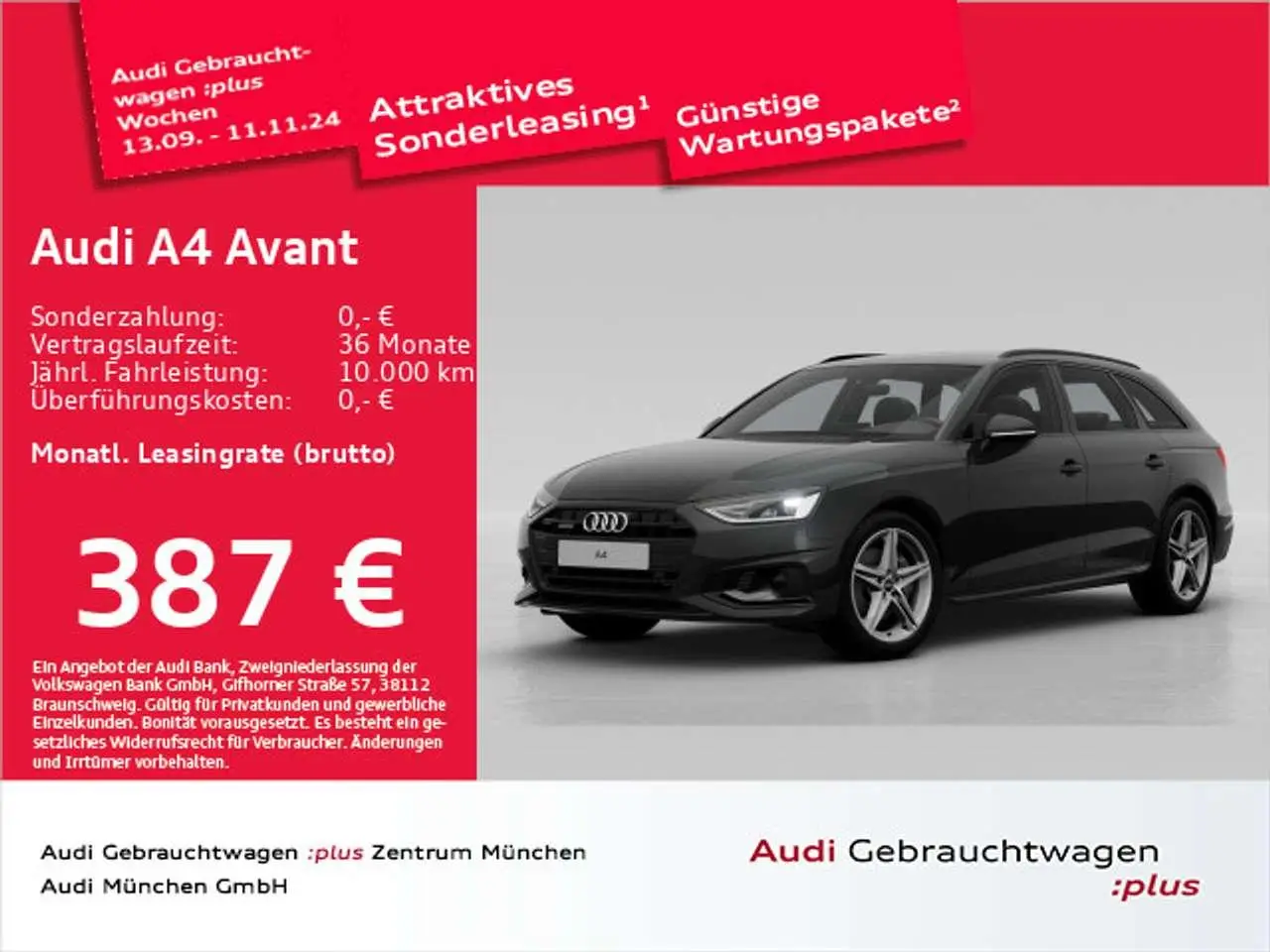 Photo 1 : Audi A4 2024 Diesel