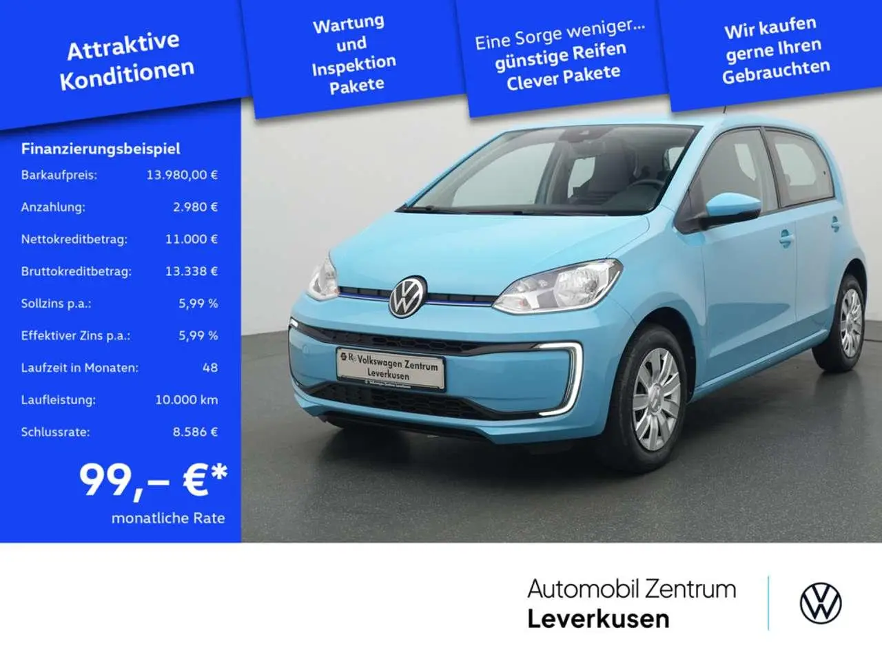 Photo 1 : Volkswagen Up! 2021 Electric