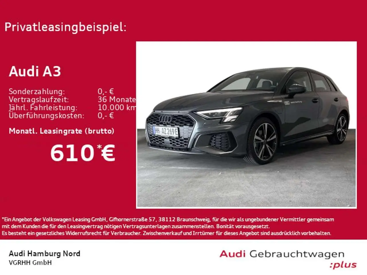 Photo 1 : Audi A3 2024 Hybride