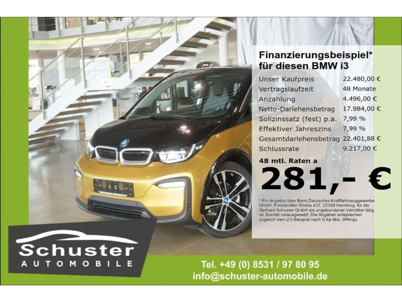 Photo 1 : Bmw I3 2021 Electric