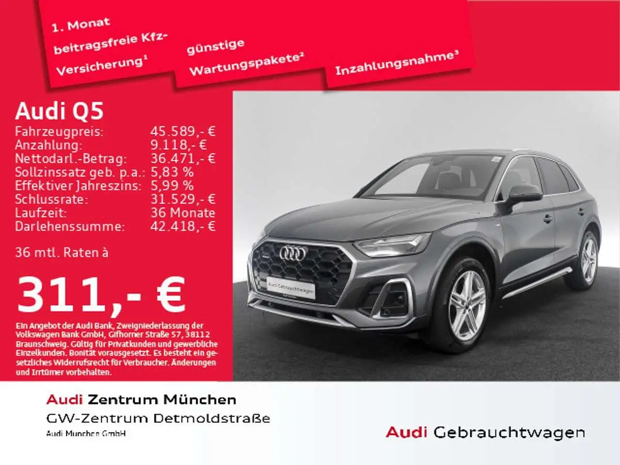 Photo 1 : Audi Q5 2022 Diesel