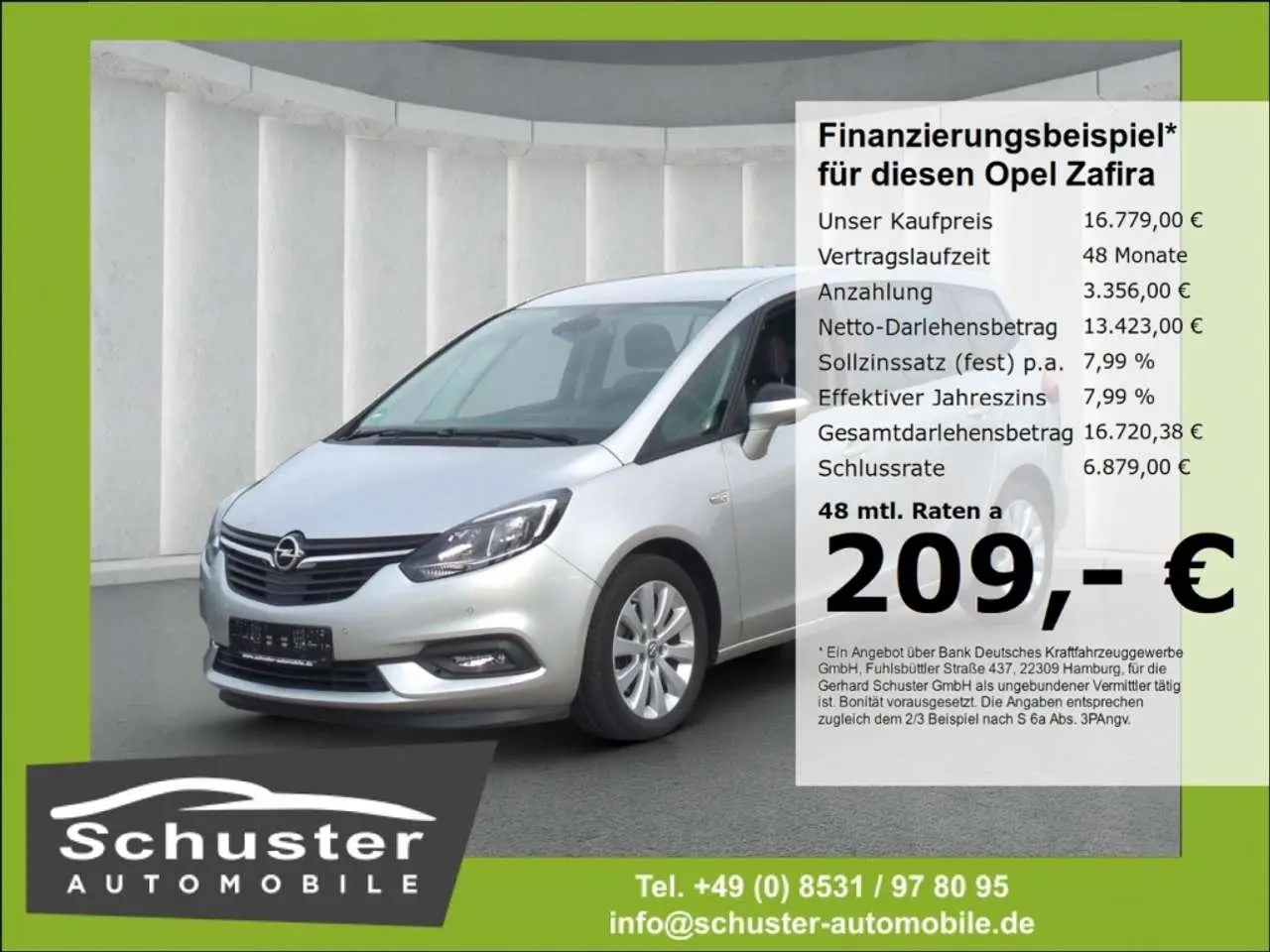 Photo 1 : Opel Zafira 2019 Diesel