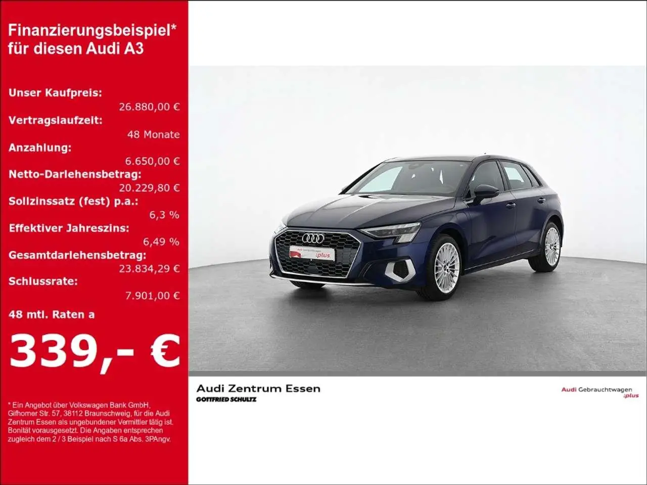 Photo 1 : Audi A3 2021 Hybrid