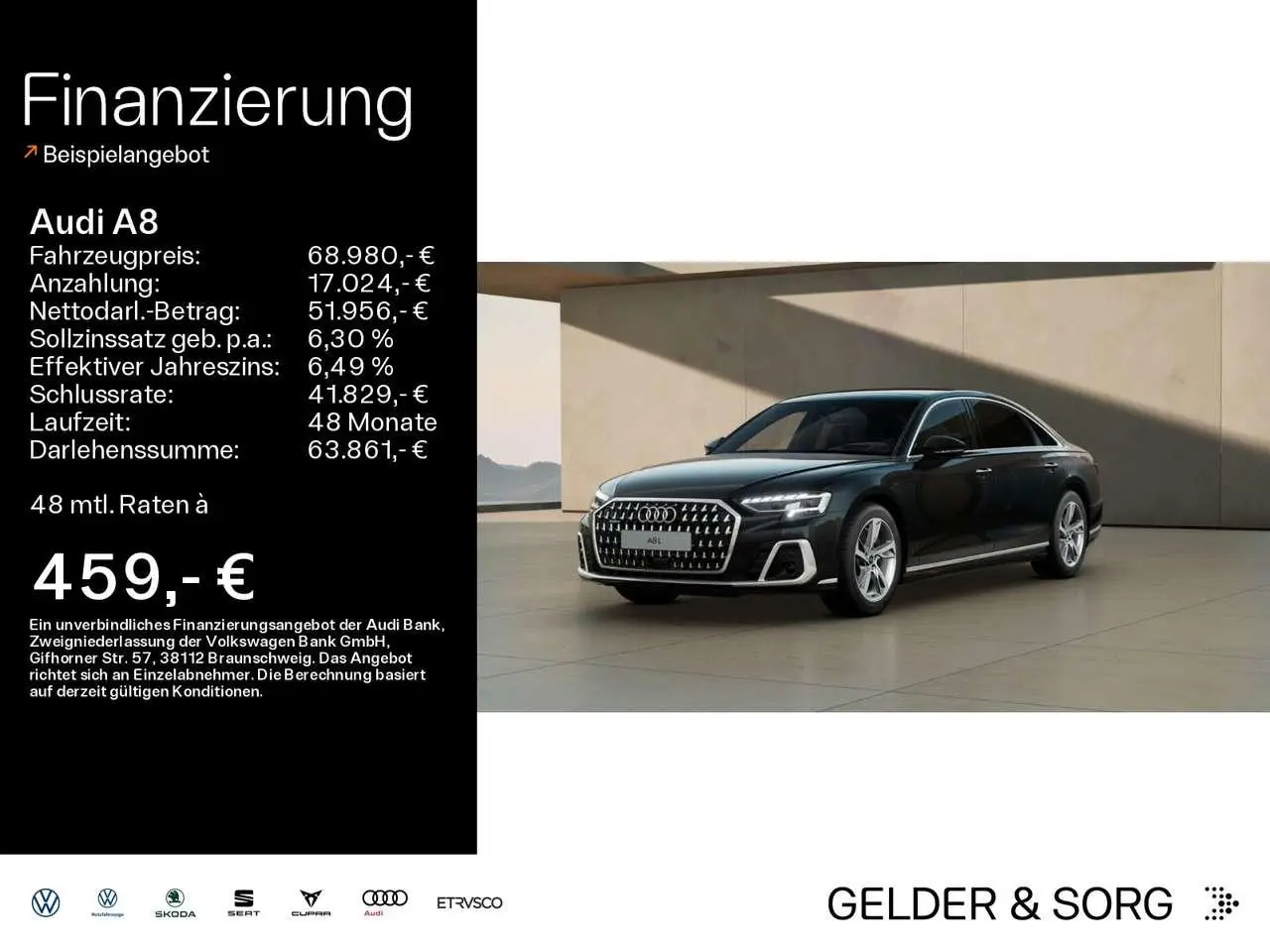 Photo 1 : Audi A8 2023 Essence