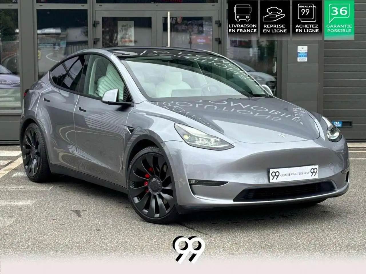 Photo 1 : Tesla Model Y 2023 Électrique