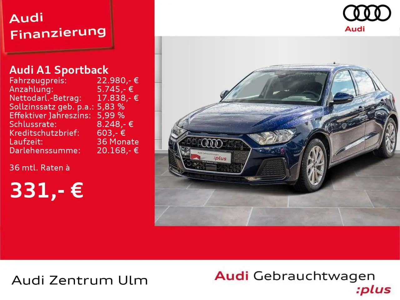 Photo 1 : Audi A1 2023 Essence