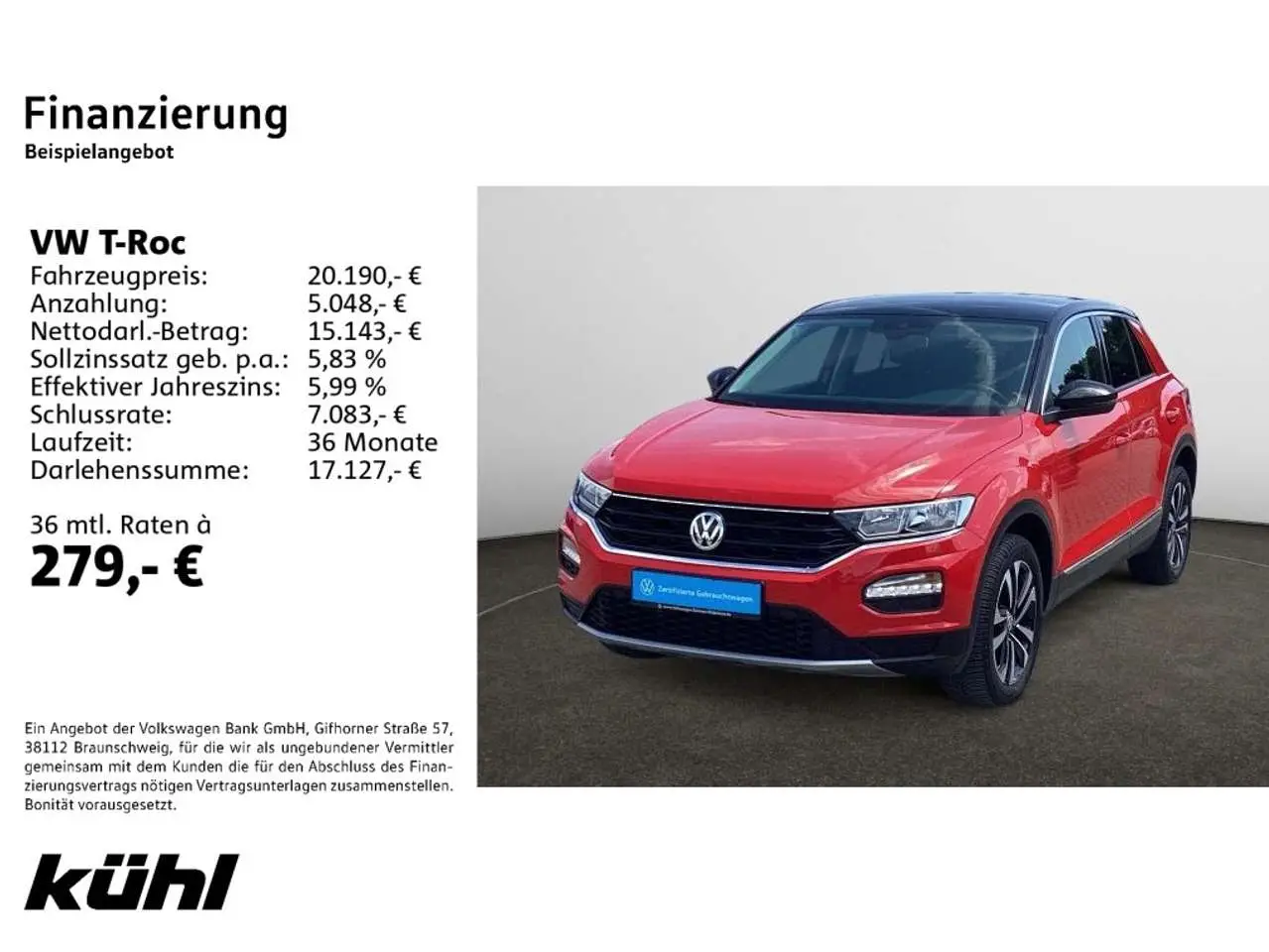 Photo 1 : Volkswagen T-roc 2020 Essence