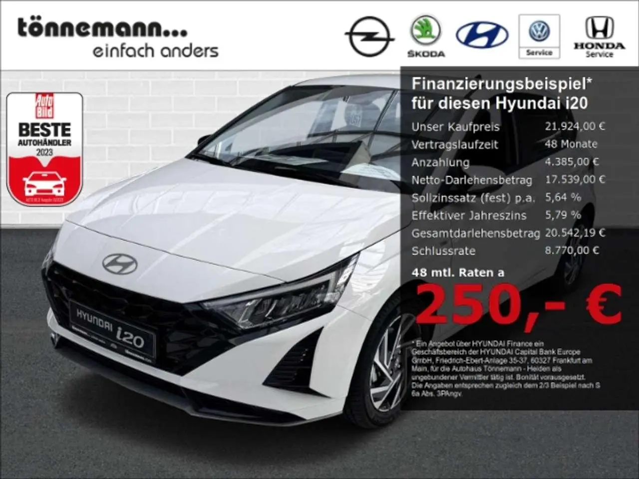 Photo 1 : Hyundai I20 2024 Petrol