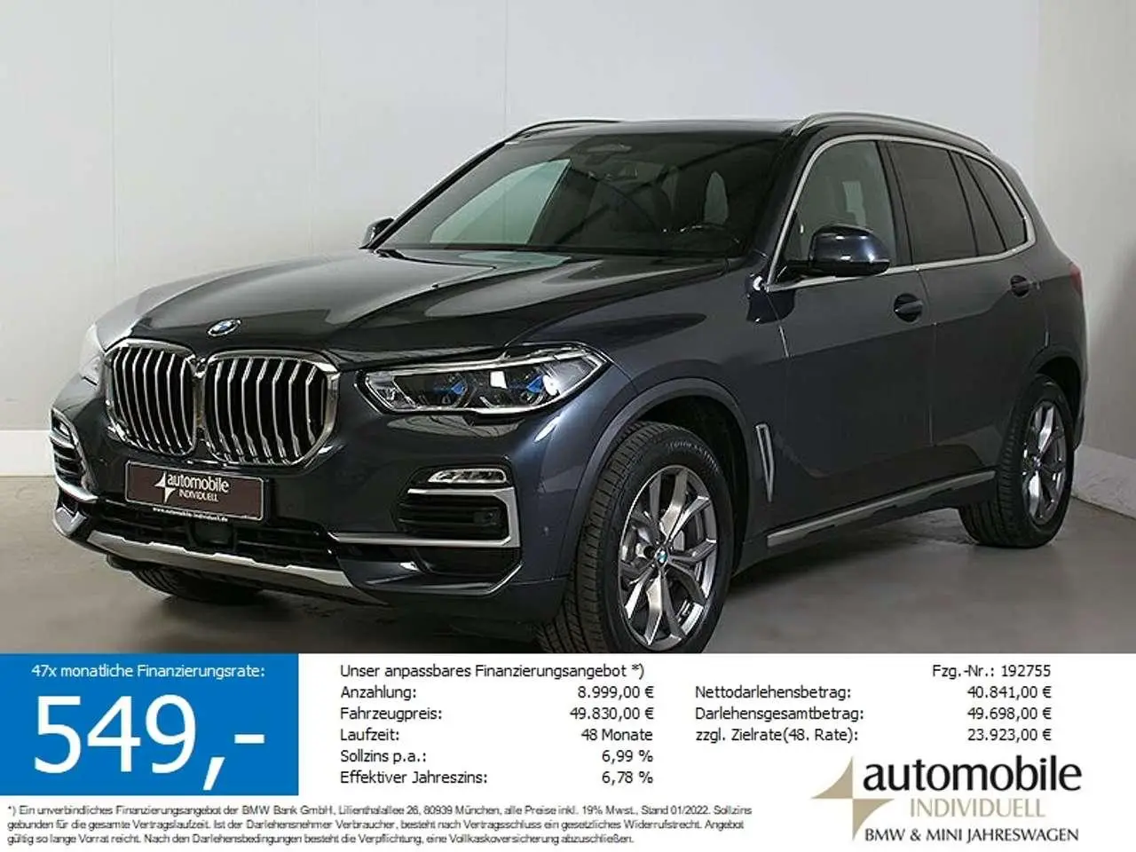 Photo 1 : Bmw X5 2019 Diesel