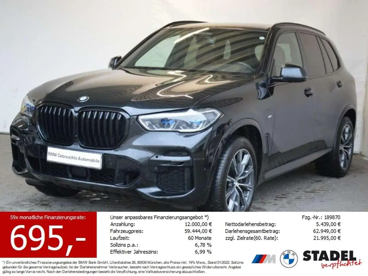 Photo 1 : Bmw X5 2022 Diesel