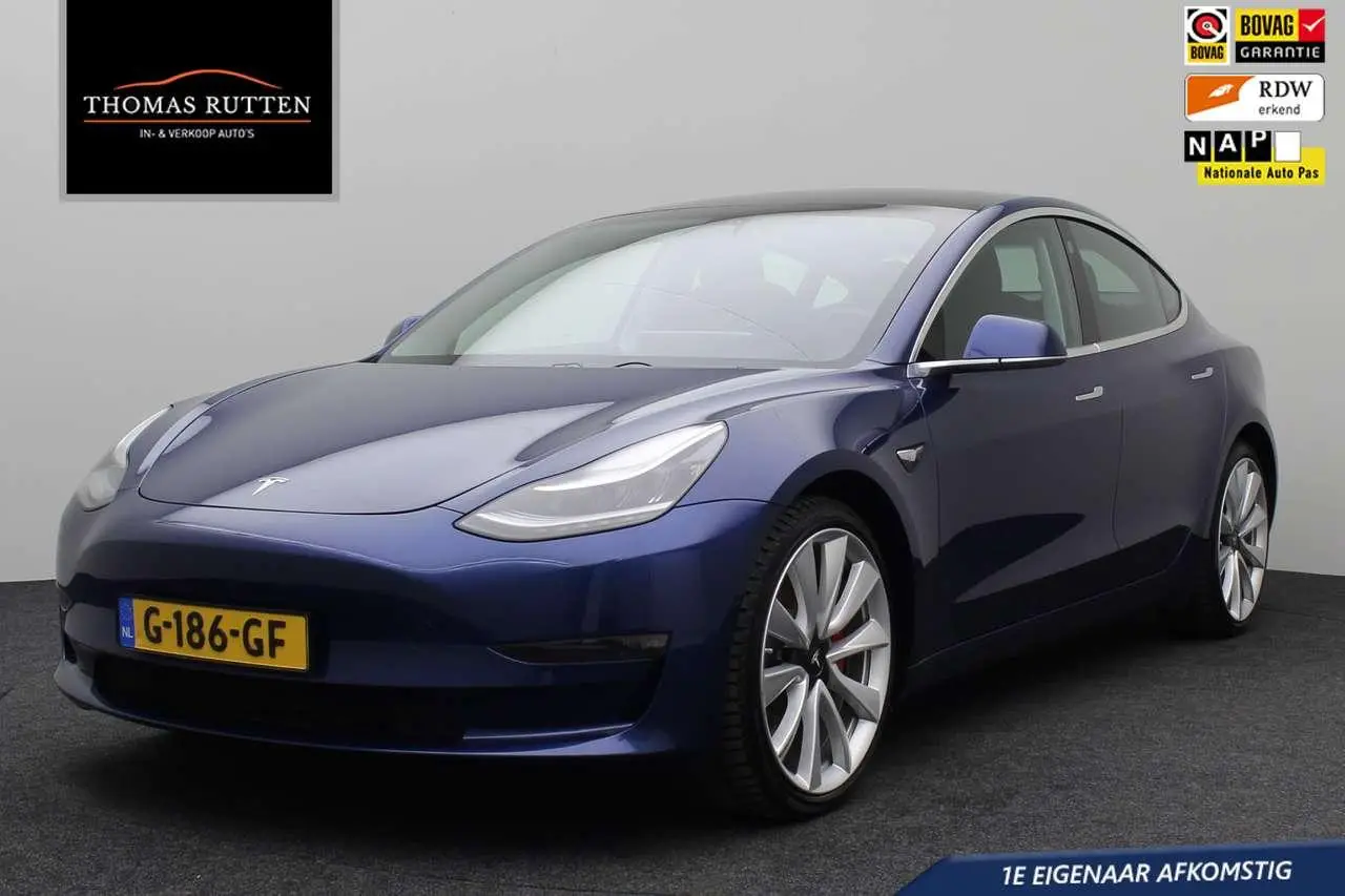 Photo 1 : Tesla Model 3 2019 Électrique