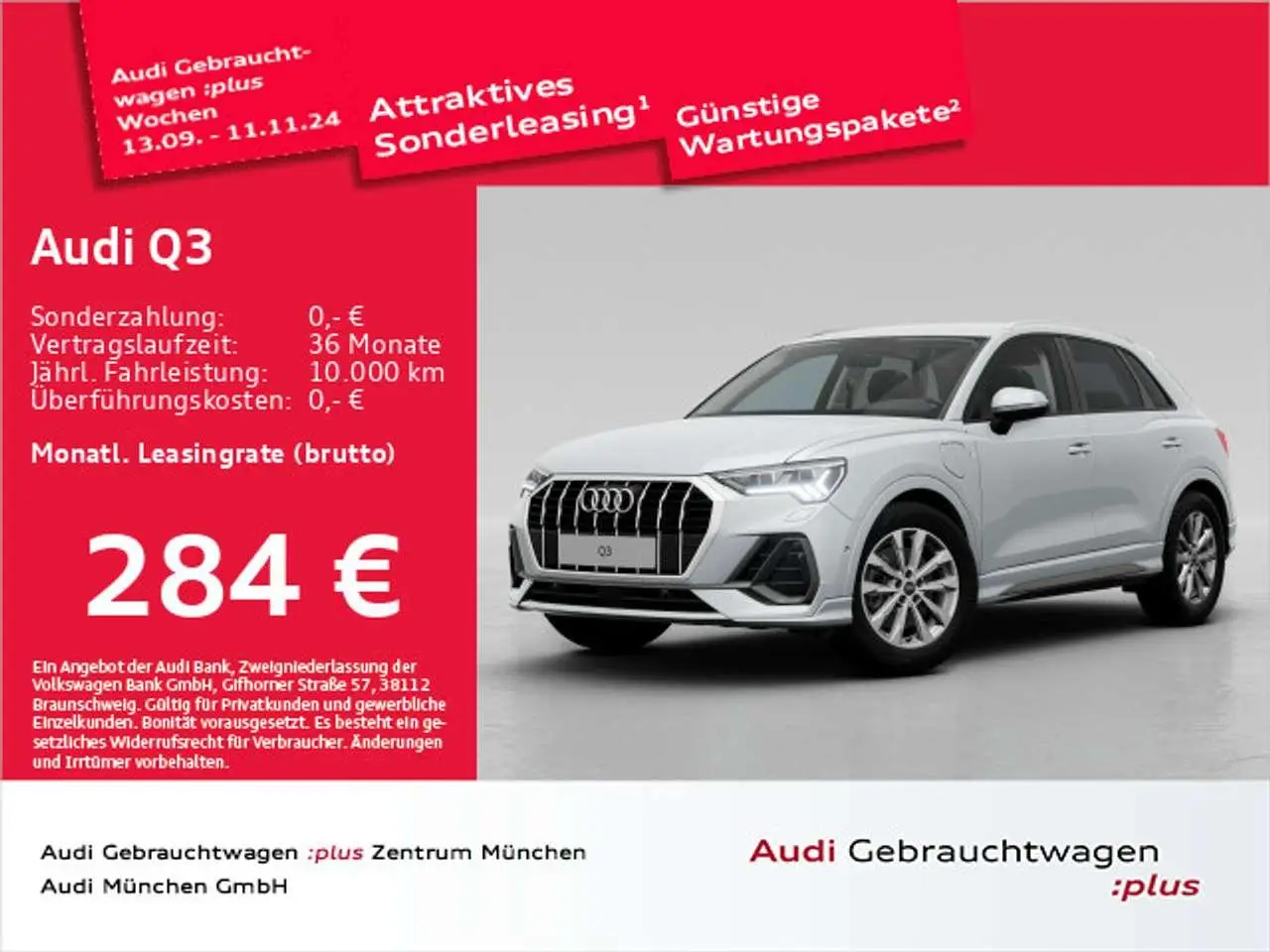 Photo 1 : Audi Q3 2023 Hybride