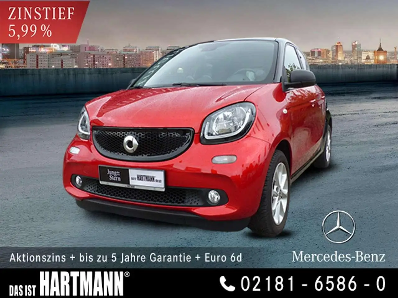 Photo 1 : Smart Forfour 2019 Petrol