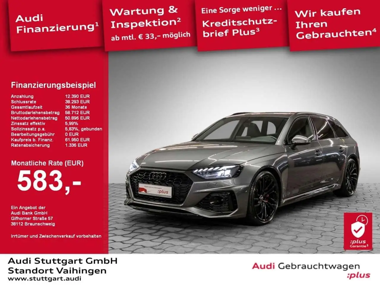 Photo 1 : Audi Rs4 2020 Essence