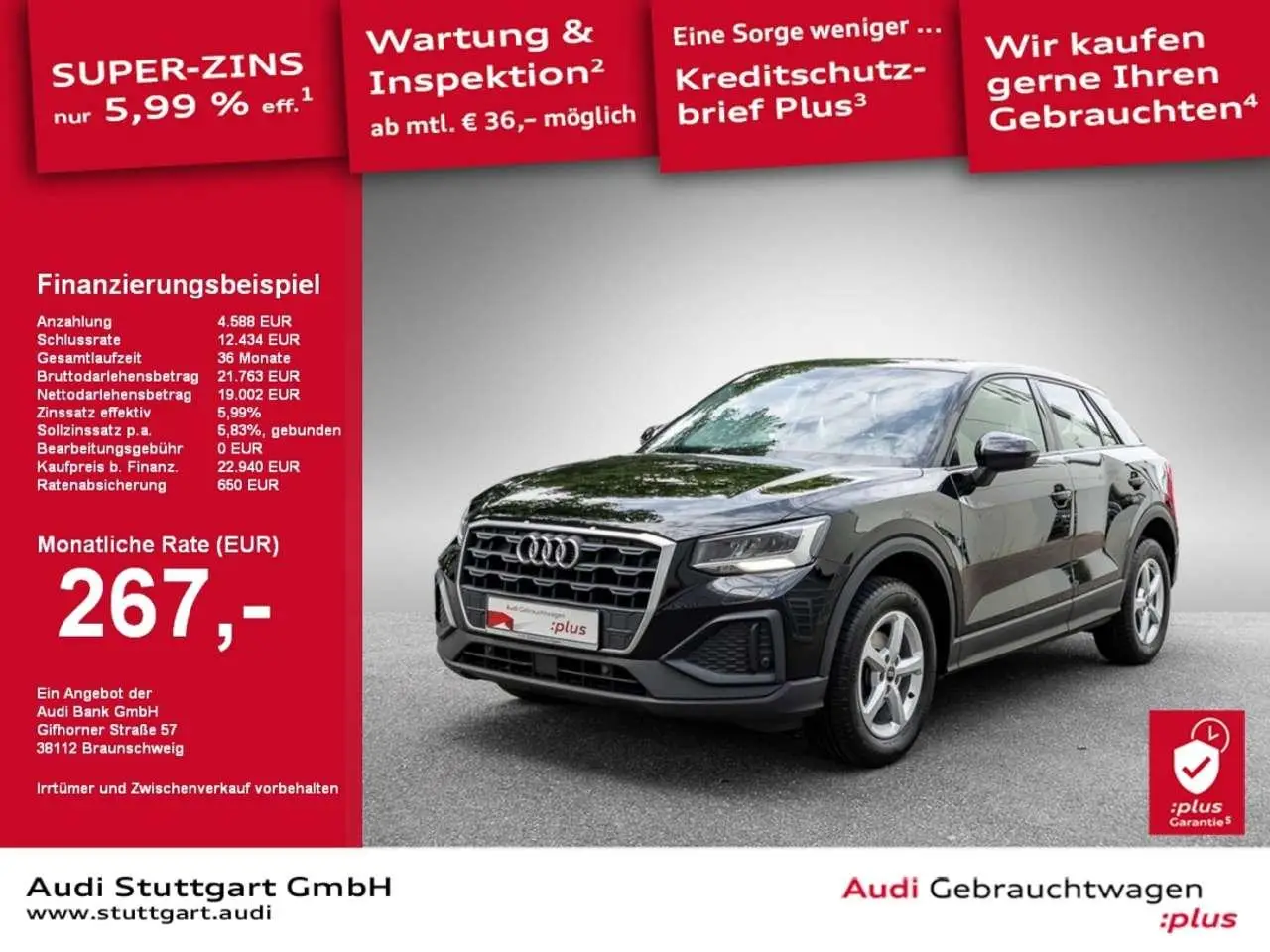 Photo 1 : Audi Q2 2021 Petrol