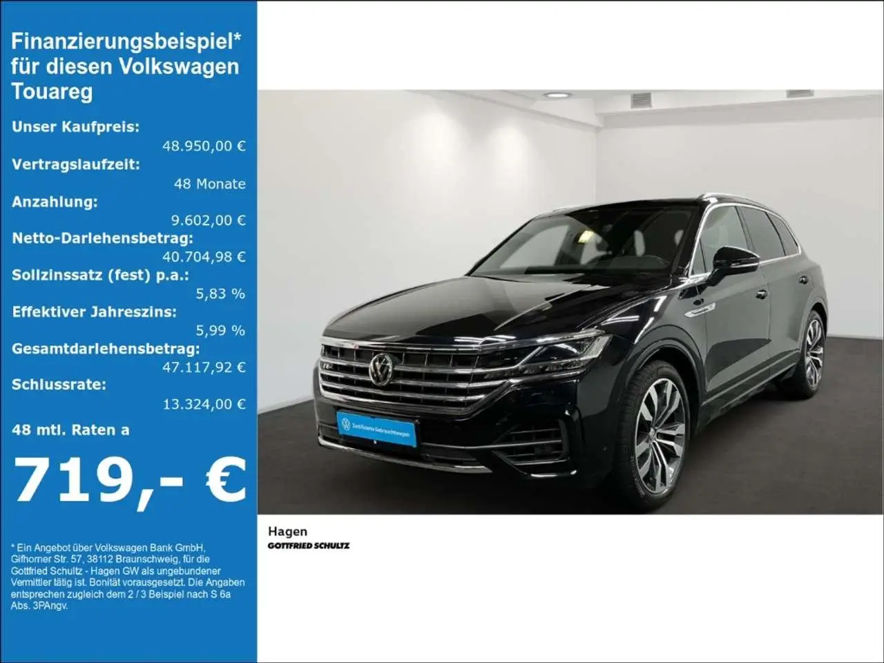 Photo 1 : Volkswagen Touareg 2019 Diesel