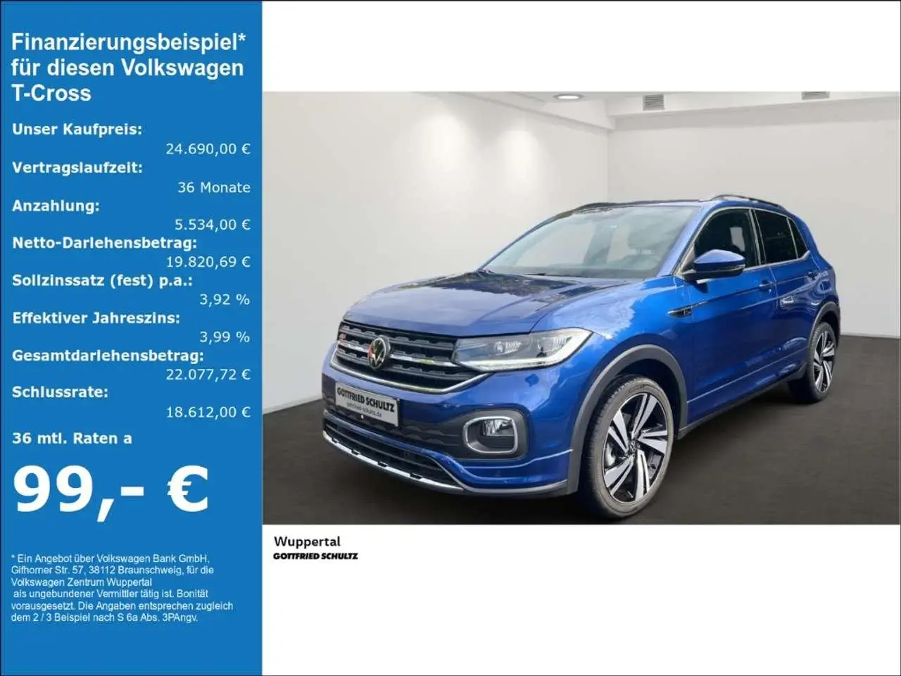 Photo 1 : Volkswagen T-cross 2023 Petrol