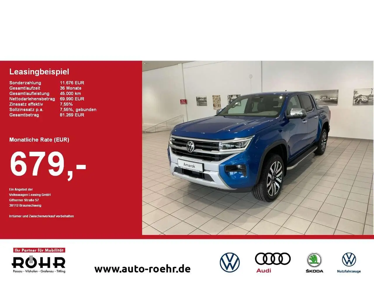 Photo 1 : Volkswagen Amarok 2024 Diesel