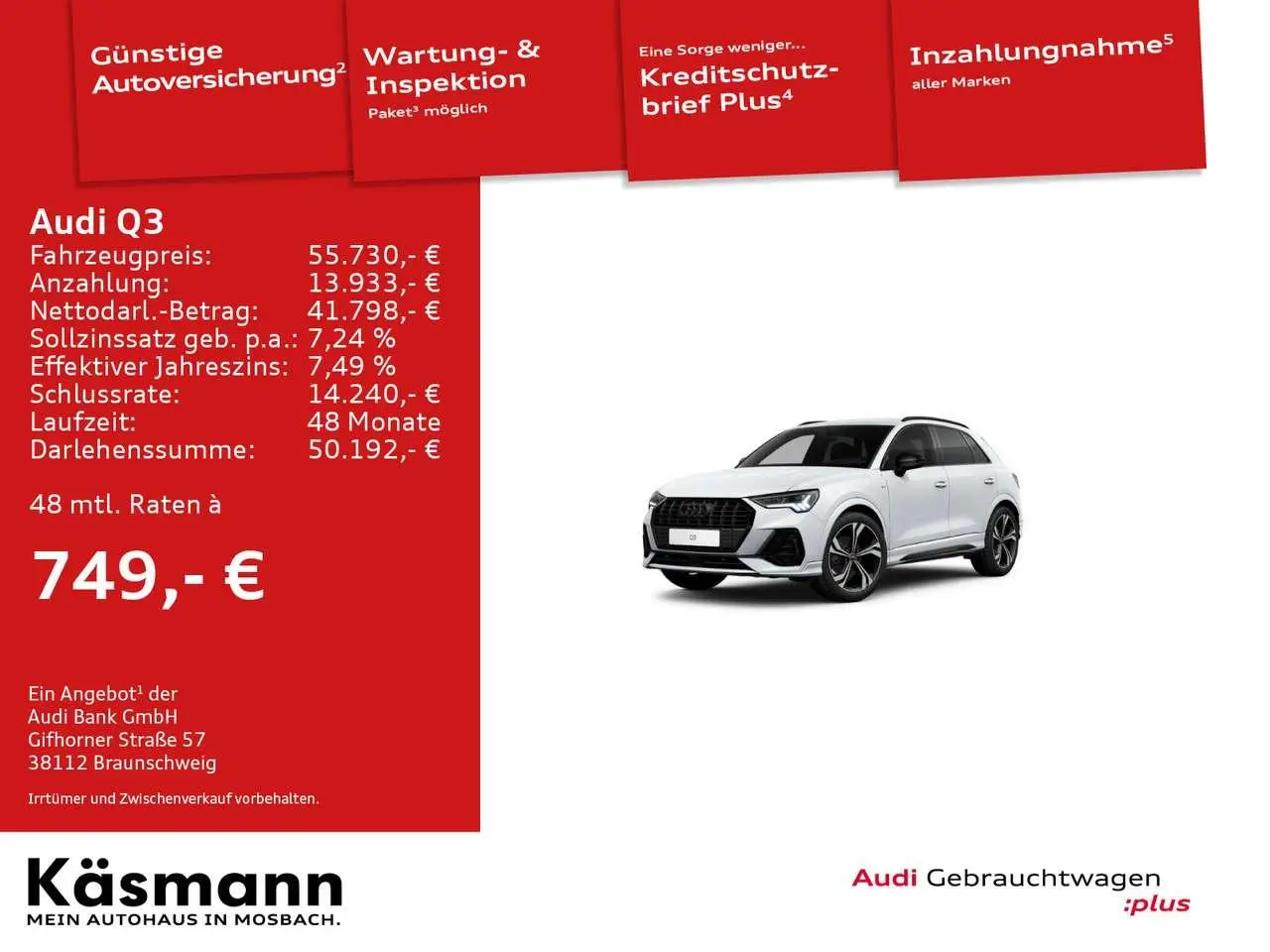 Photo 1 : Audi Q3 2024 Diesel