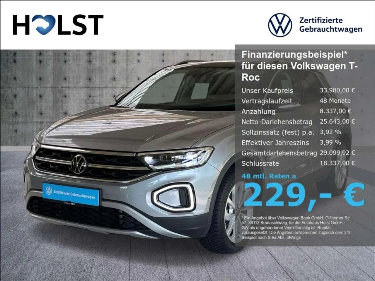 Photo 1 : Volkswagen T-roc 2023 Diesel