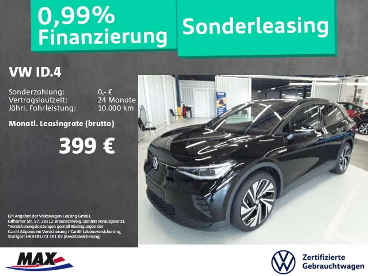 Photo 1 : Volkswagen Id.4 2023 Electric