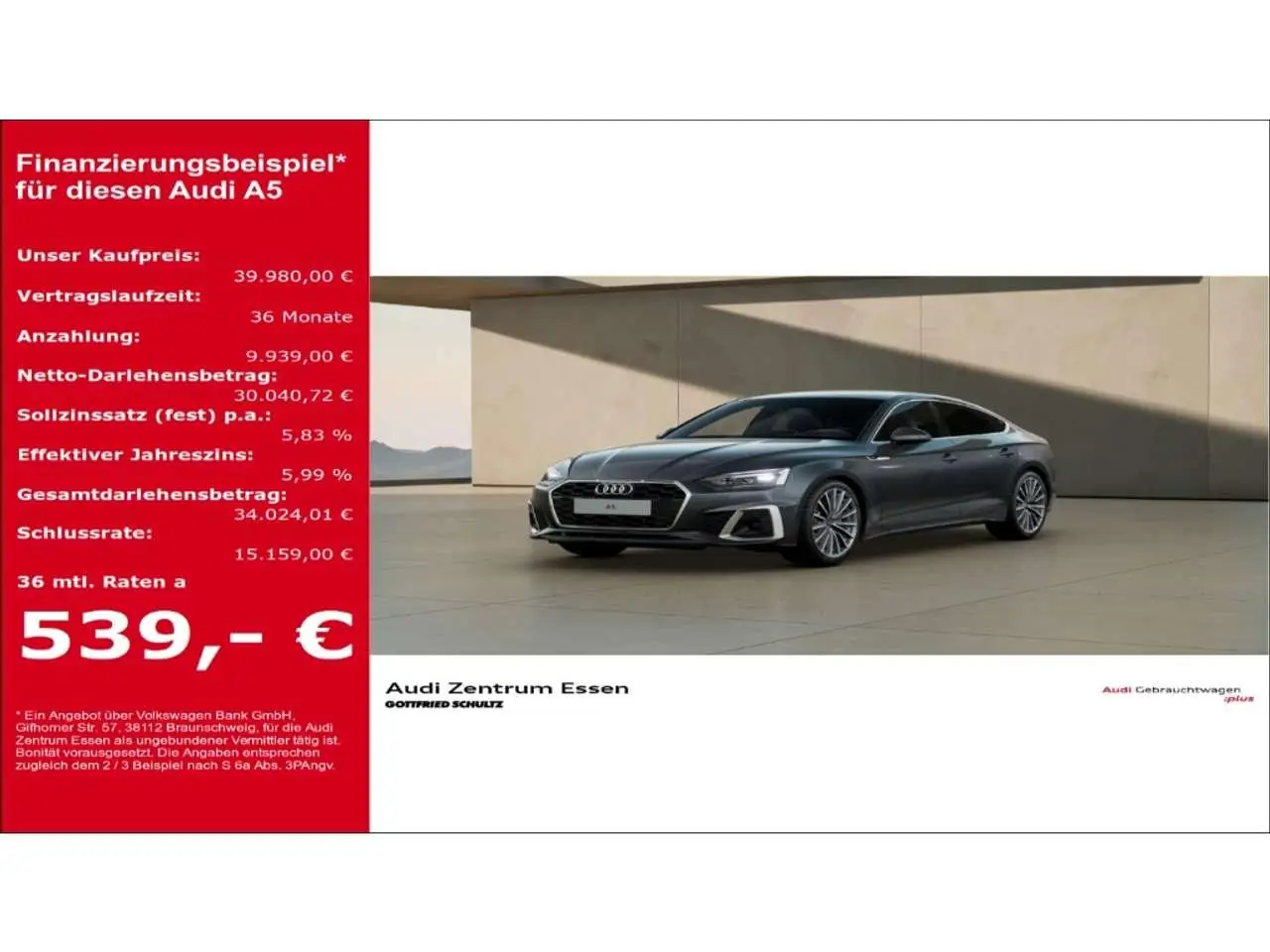 Photo 1 : Audi A5 2022 Diesel