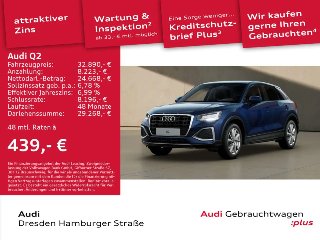 Photo 1 : Audi Q2 2024 Petrol