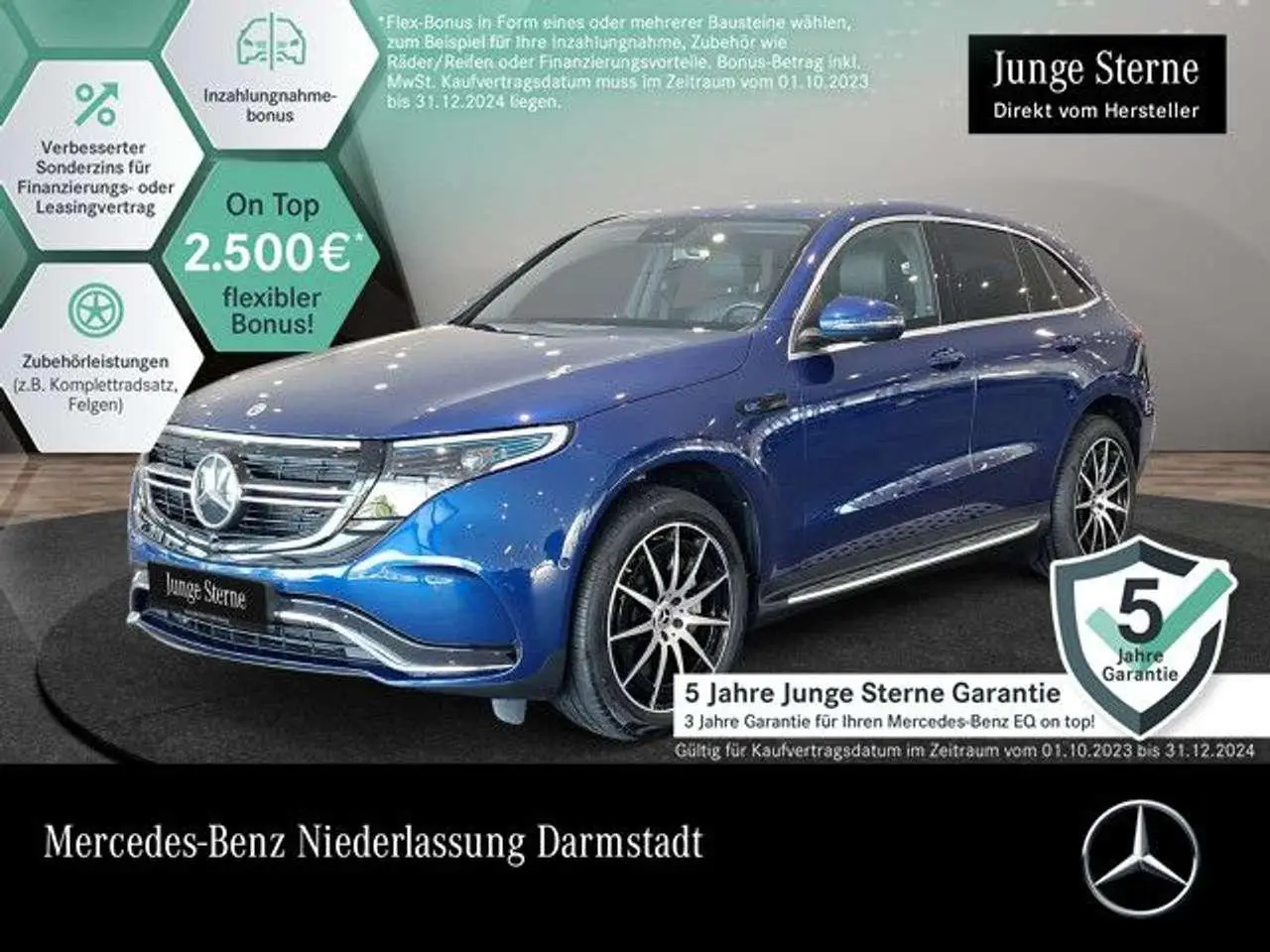 Photo 1 : Mercedes-benz Eqc 2021 Électrique