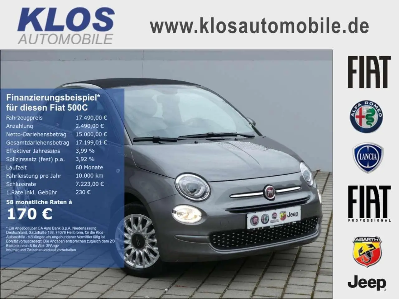 Photo 1 : Fiat 500c 2022 Petrol