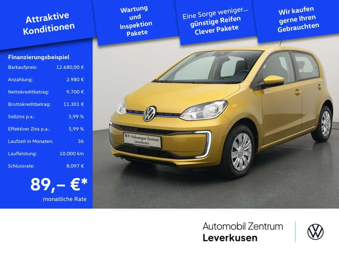 Photo 1 : Volkswagen Up! 2021 Électrique